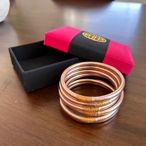 Budha Girl All Weather Bangles (Champagne) Size Medium